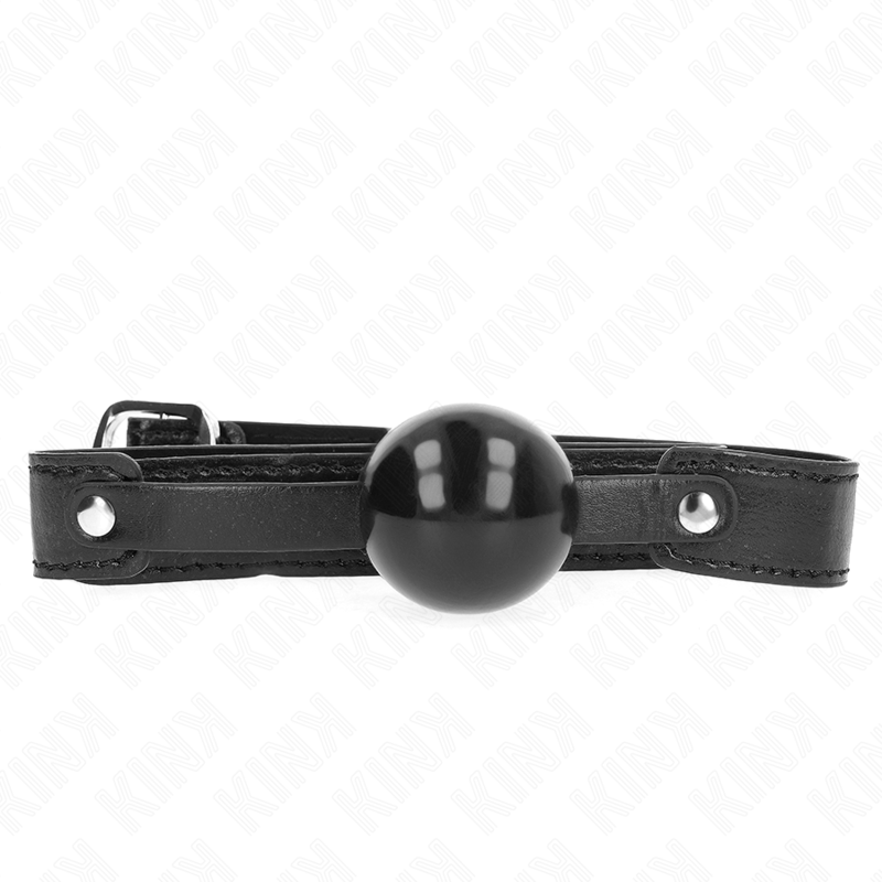 KINK COLLAR & GAG Balle Tpe Souple 4 Cm Gag Modèle 2 65 X 2,5 Cm - Aura Intime