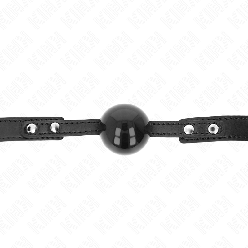 KINK COLLAR & GAG Balle Tpe Souple 4 Cm Gag Modèle 3 60 X 2 Cm Réglable 37-... — vue alternative