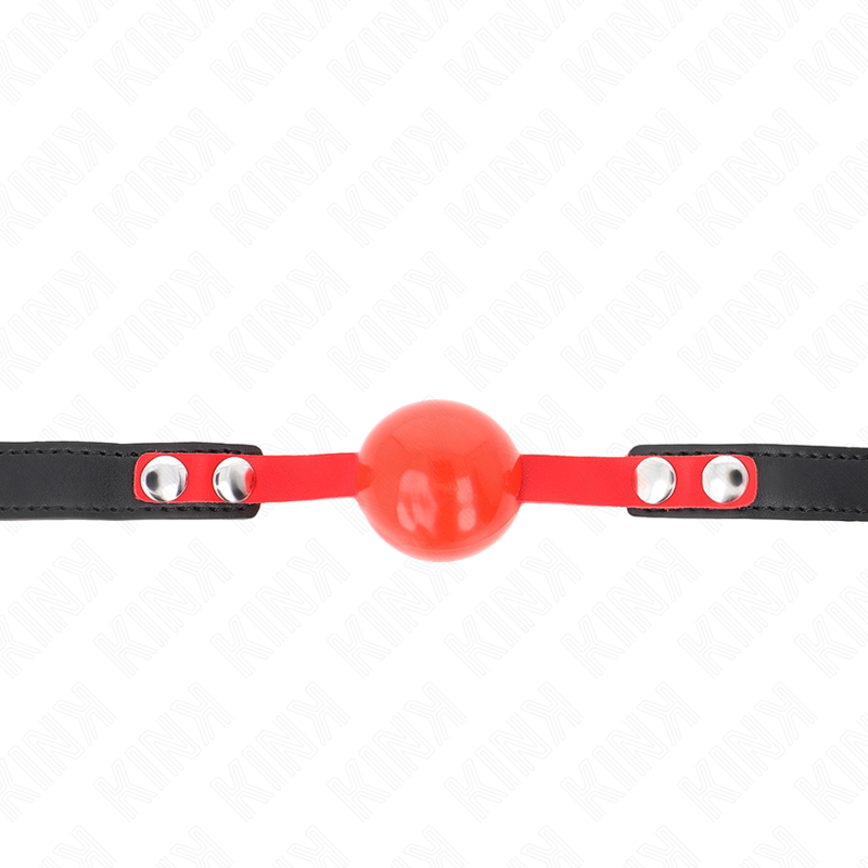 KINK COLLAR & GAG Balle Tpe Souple 4 Cm Gag Modèle 4 60 X 2 Cm Réglable 37-... — vue alternative