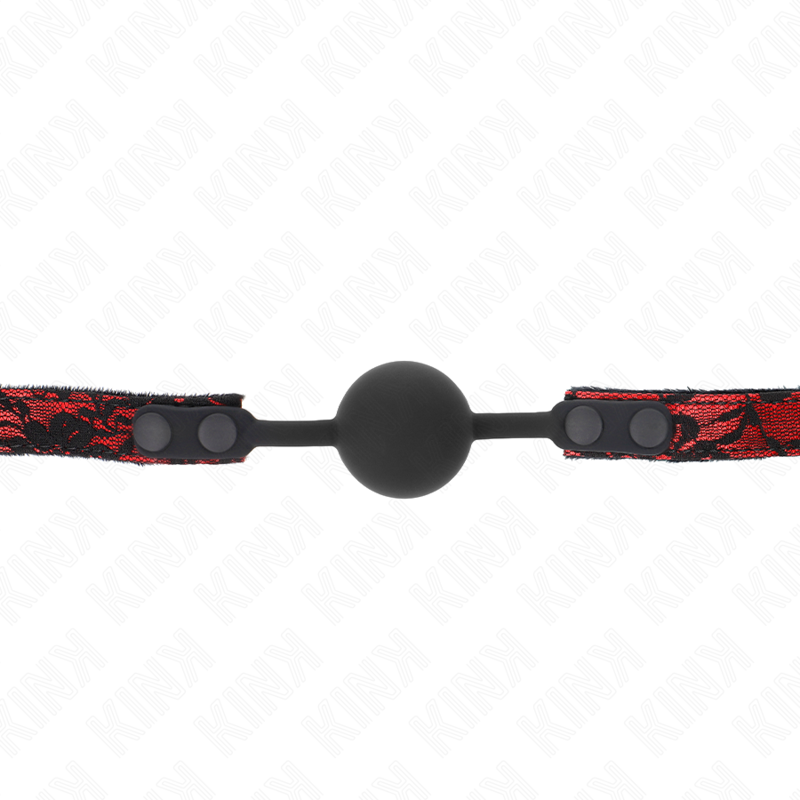 KINK COLLAR & GAG Boule Silicone Scandale 4 Cm Gag Modèle 1 65 X 2 Cm — vue alternative