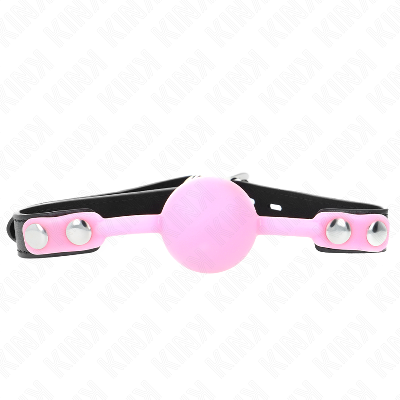 KINK COLLAR & GAG Boule Lumineuse Silicone 4 Cm Bag 60 X 2 Cm - Aura Intime