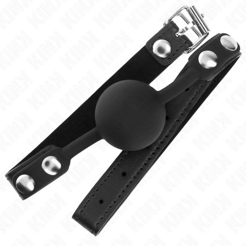 KINK COLLAR & GAG Boule Silicone 4 Cm Gag Modèle 1 60 X 2 Cm — vue détaillée
