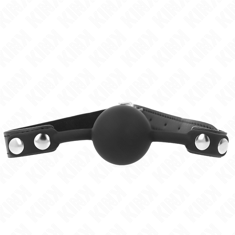 KINK COLLAR & GAG Boule Silicone 4 Cm Gag Modèle 1 60 X 2 Cm - Aura Intime