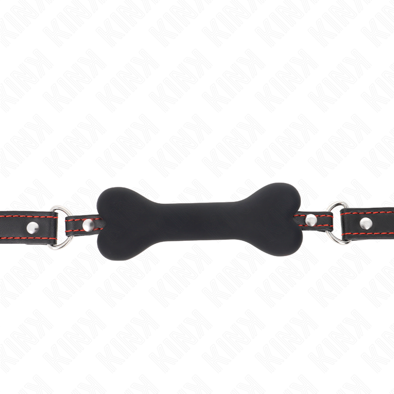 KINK COLLAR & GAG Bâton Noir Os 12 Cm 63 X 2 Cm — vue alternative