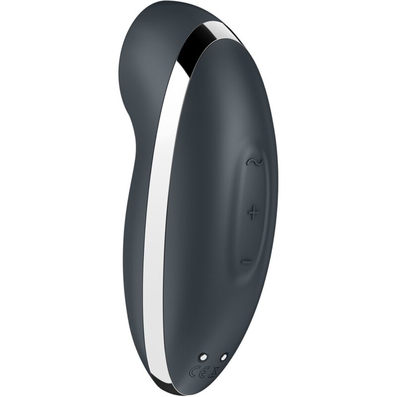 SATISFYER VIBRATOR Tap & Climax 2 Vibrateur & Stimulateur Gris — vue arrière