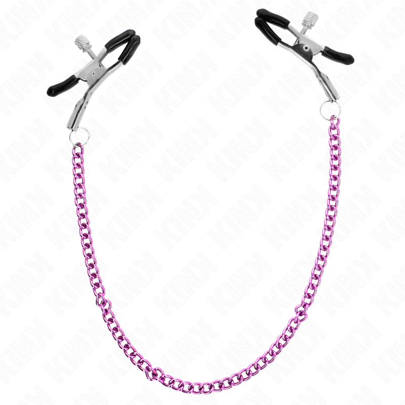 KINK NIPPLE GRIP Pinces À Meton Chaîne Violet 30 Cm — vue alternative