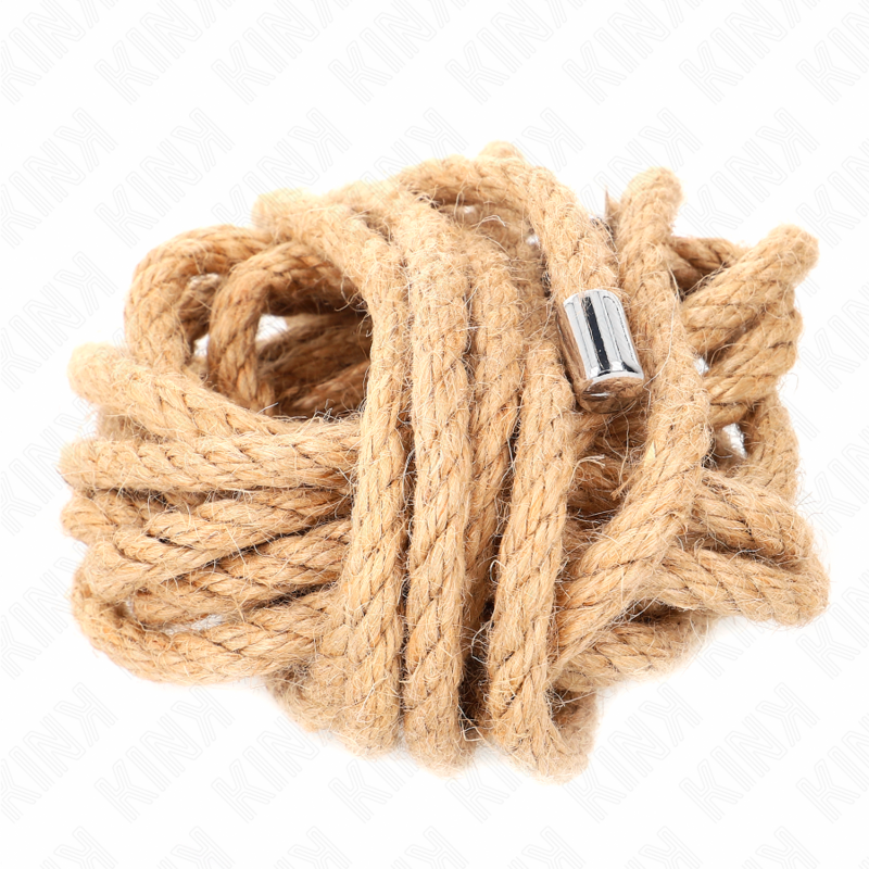 KINK ROPE ARTS Corde Chanvre Tête Métallique 5 Mètres — vue alternative