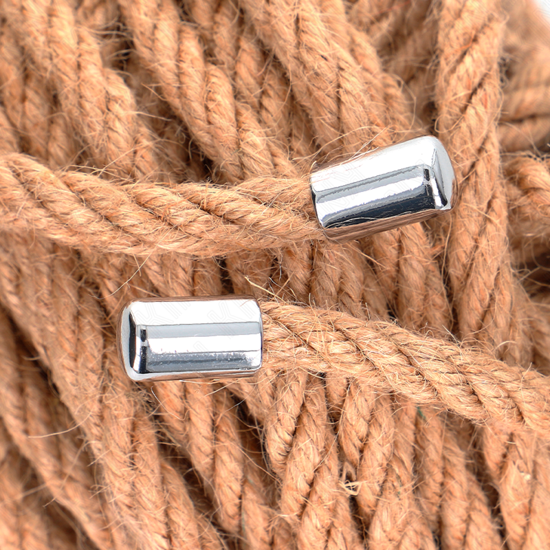 KINK ROPE ARTS Corde Chanvre Tête Métallique 10 Mètres — vue arrière