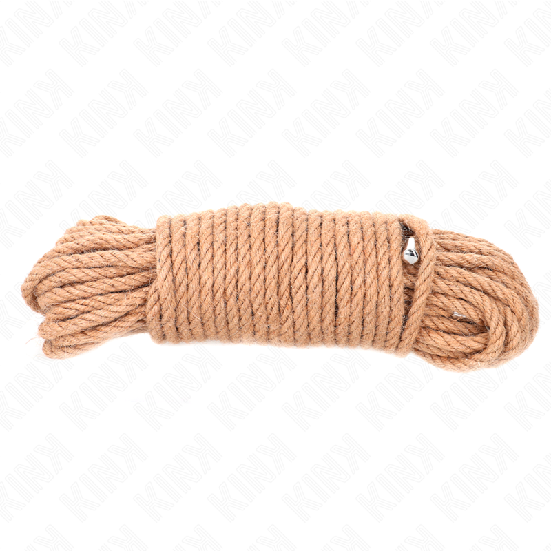 KINK ROPE ARTS Corde Chanvre Tête Métallique 20 Mètres — vue détaillée