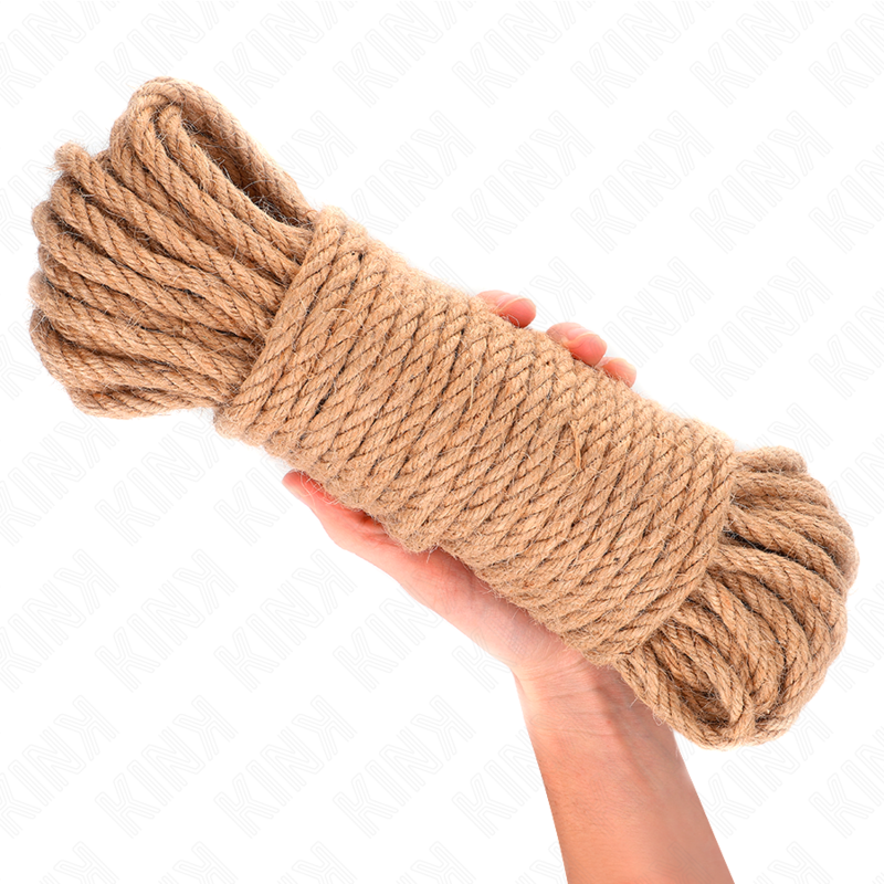 KINK ROPE ARTS Corde Chanvre Tête Métallique 20 Mètres — vue alternative
