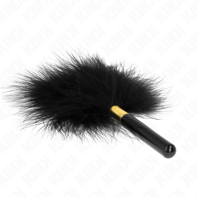 KINK IMPACT & TOUCH Plumes Chacoules Métal Doré Noir 18 Cm — vue alternative