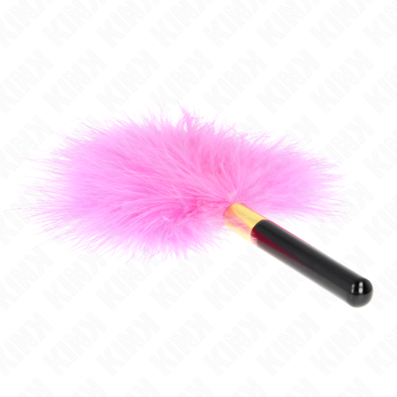 KINK IMPACT & TOUCH Plumes Tickle Métal Doré Fuchsia 18 Cm — vue alternative