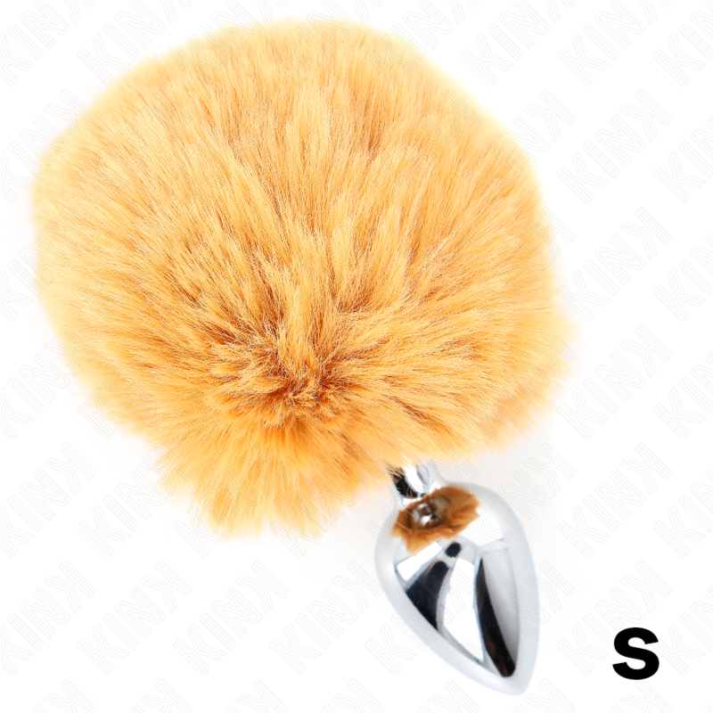 KINK PLEASURE PLUGS Bouchon Acier Inoxydable 7 X 3 Cm Queue Lapin Fausse Four... — vue détaillée