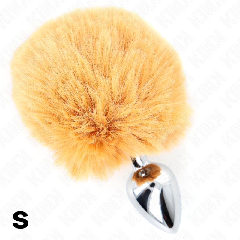 KINK PLEASURE PLUGS Bouchon Acier Inoxydable 7 X 3 Cm Queue Lapin Fausse Four... — vue arrière