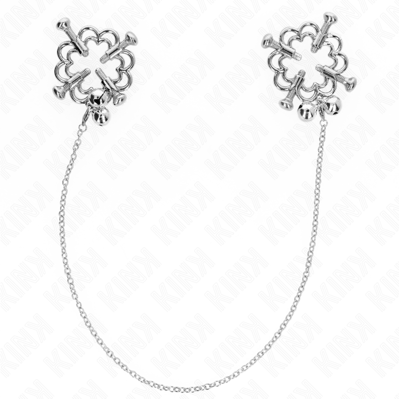 KINK NIPPLE GRIP Pinces À Metelles Fleur Métal Chaîne — vue détaillée