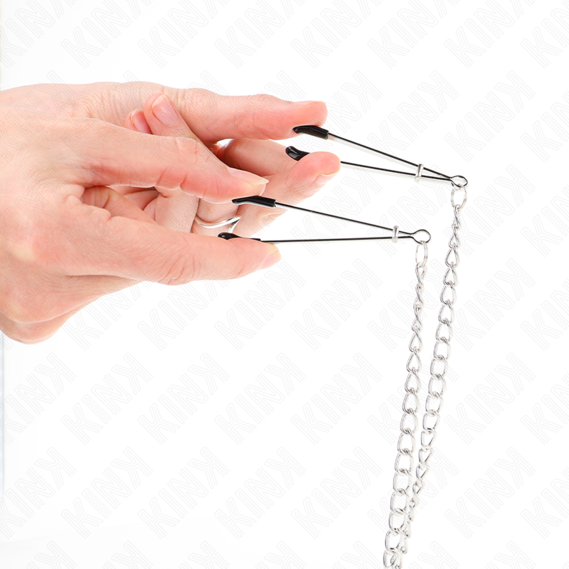 KINK NIPPLE GRIP Pinces Triple À Tamelon Clito Chaîne Modèle 1 — vue détaillée