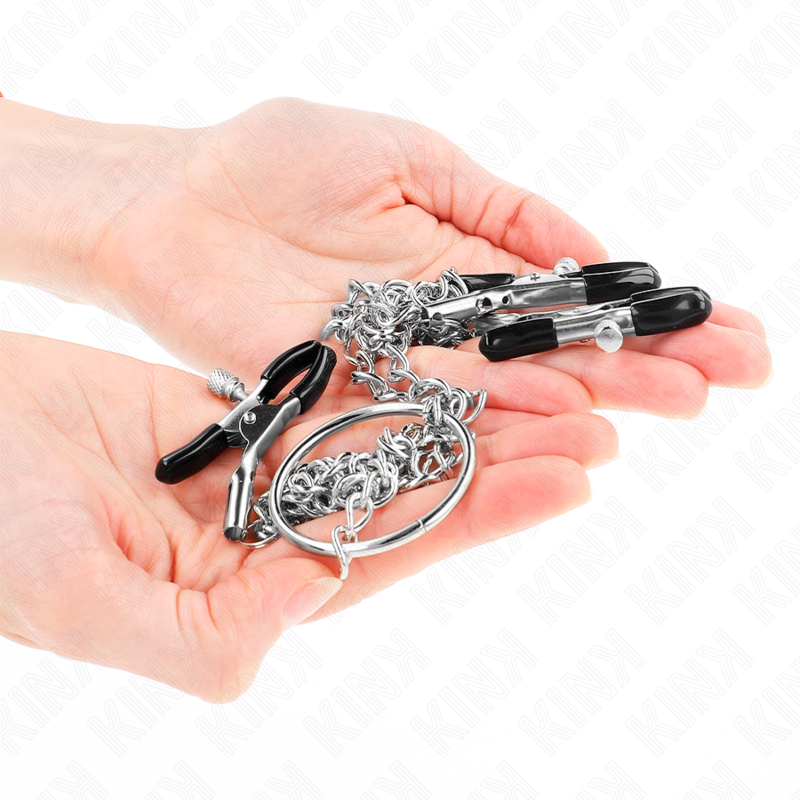 KINK NIPPLE GRIP Pinces Triple À Tamelon Clito Chaîne Modèle 0 — vue alternative