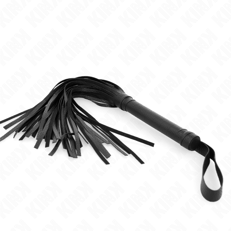 KINK IMPACT & TOUCH Fouet À Perles Bleu Foncé 43,5 Cm — vue arrière