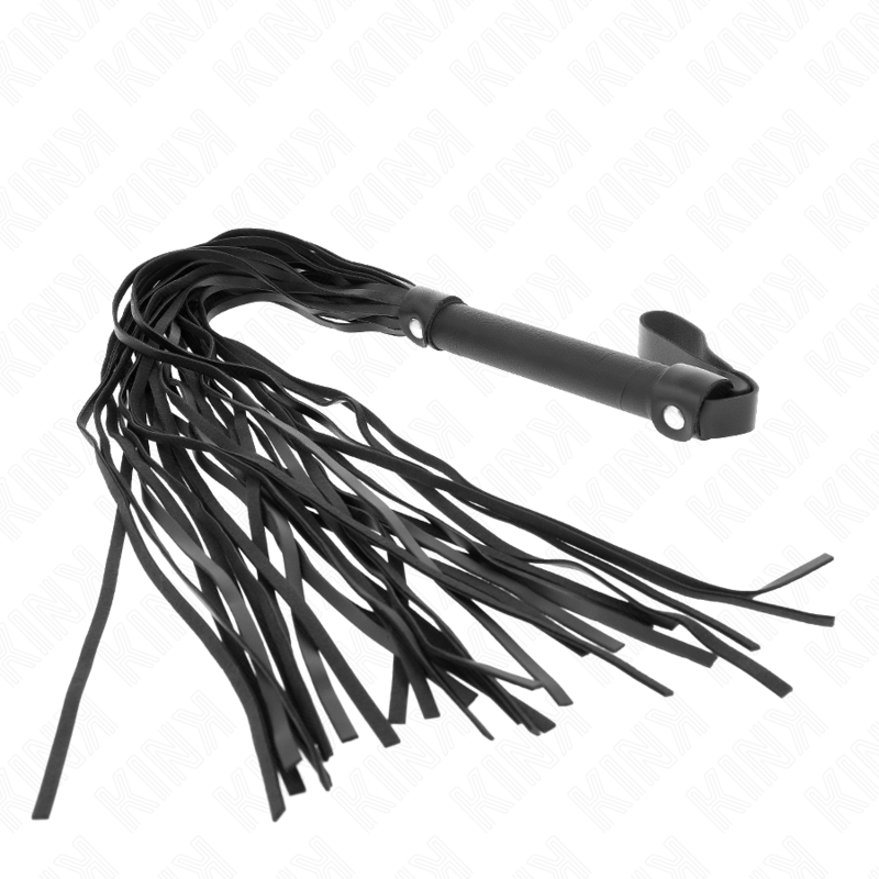 KINK IMPACT & TOUCH Fouet Imitation Peau Mouton 60 Cm — vue détaillée