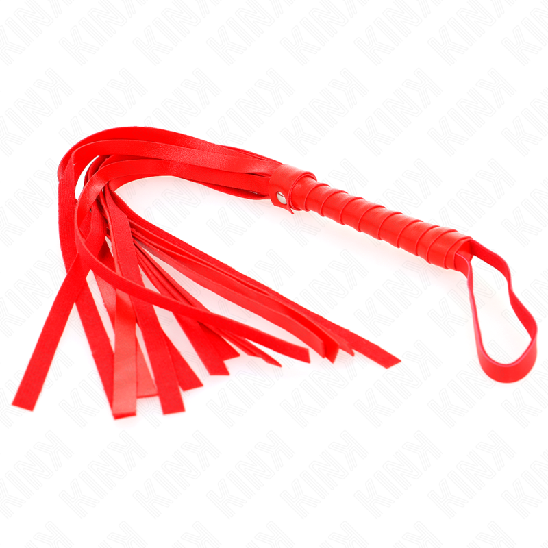 KINK IMPACT & TOUCH Fouet Simple Rouge 45 Cm — vue alternative