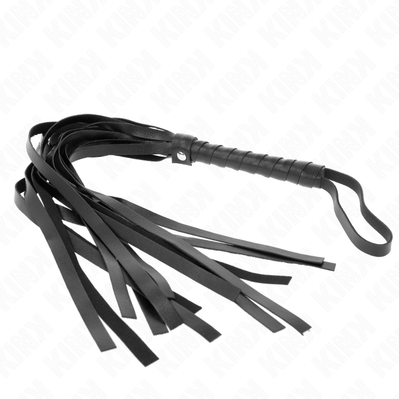 KINK IMPACT & TOUCH Fouet Simple Noir 45 Cm — vue détaillée