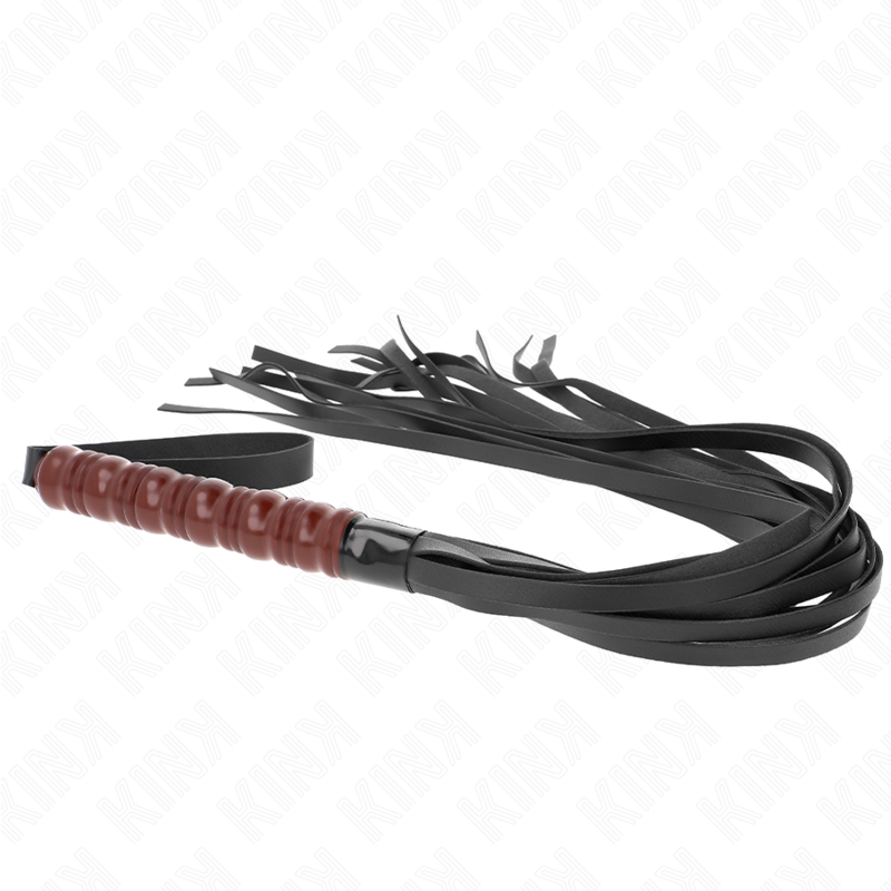 KINK IMPACT & TOUCH Fouet Acajou 53 Cm — vue arrière