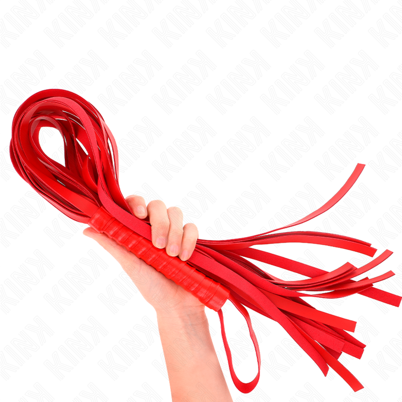 KINK IMPACT & TOUCH Fouet Rouge Manche Court Long Queue 70 Cm — vue alternative