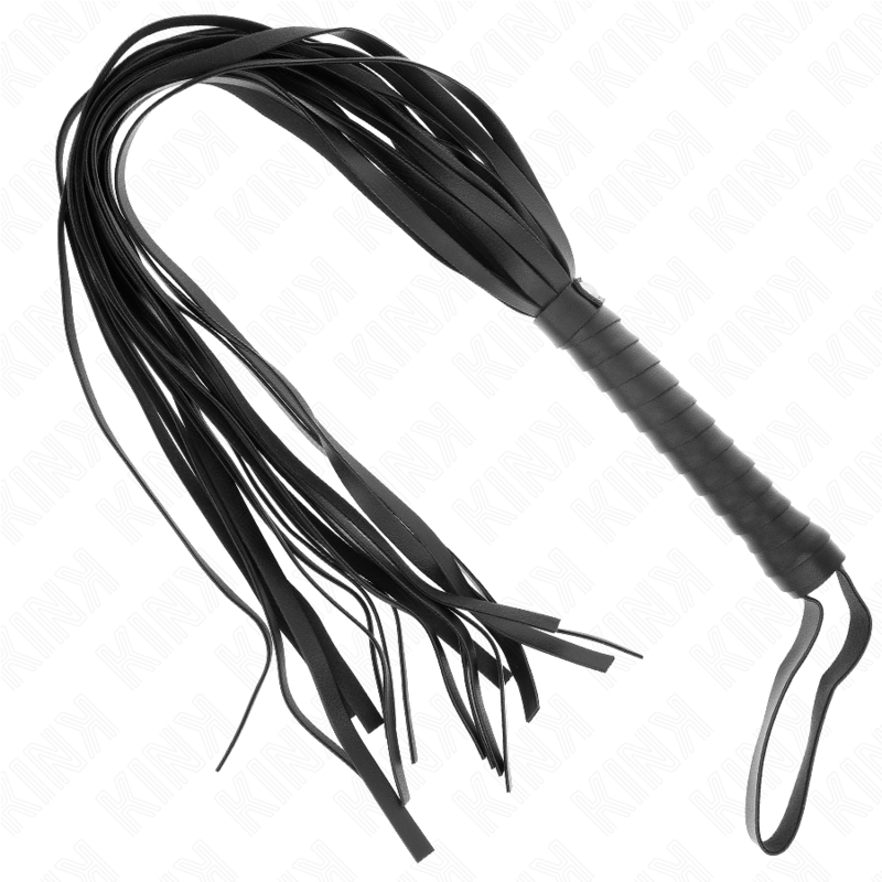 KINK IMPACT & TOUCH Fouet Negro Manche Court Long Queue 70 Cm — vue alternative