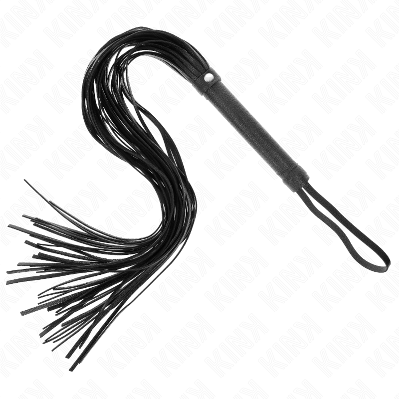KINK IMPACT & TOUCH Fouet Pvc Souple Noir 70 Cm — vue détaillée