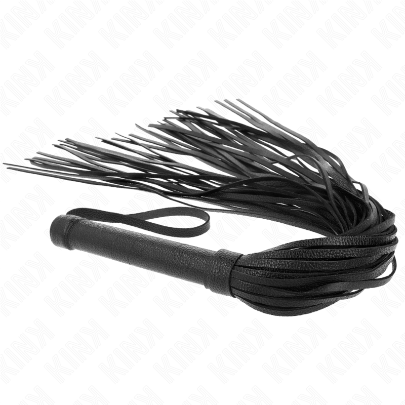 KINK IMPACT & TOUCH Fouet Pvc Souple Noir 70 Cm — vue arrière