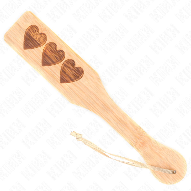 KINK IMPACT & TOUCH Palette Bambou Design Coeur 32 X 5,5 Cm — vue alternative
