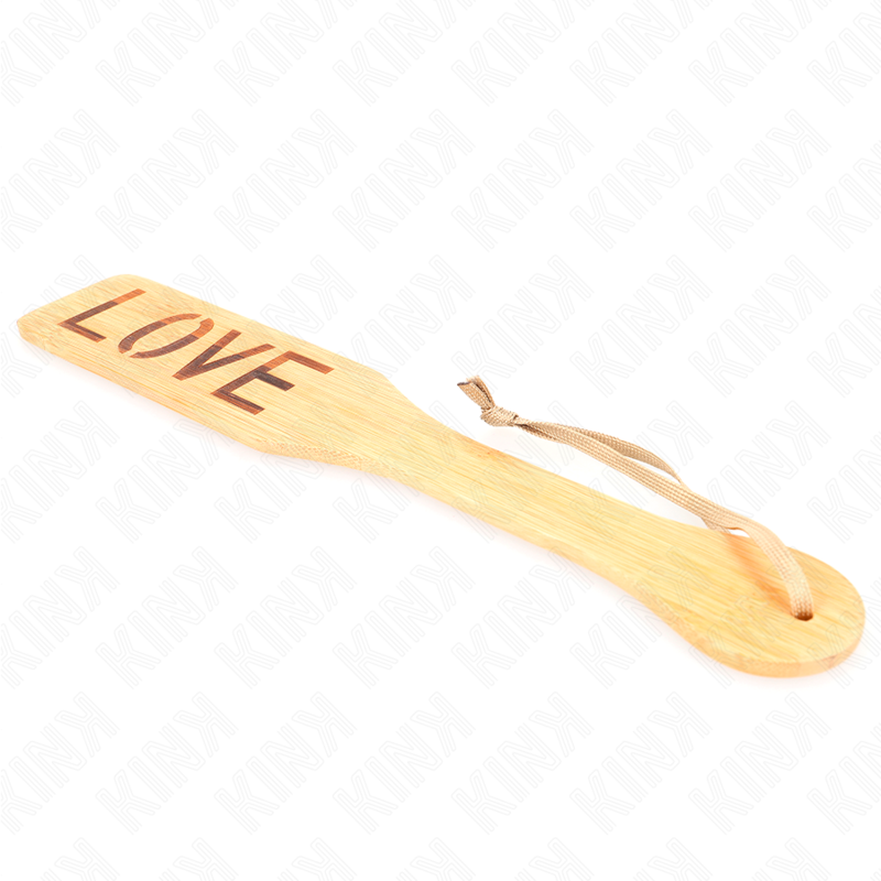 KINK IMPACT & TOUCH Palette Bambou Mot Amour 32 X 5,5 Cm — vue arrière