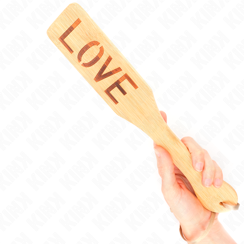 KINK IMPACT & TOUCH Palette Bambou Mot Amour 32 X 5,5 Cm - Aura Intime