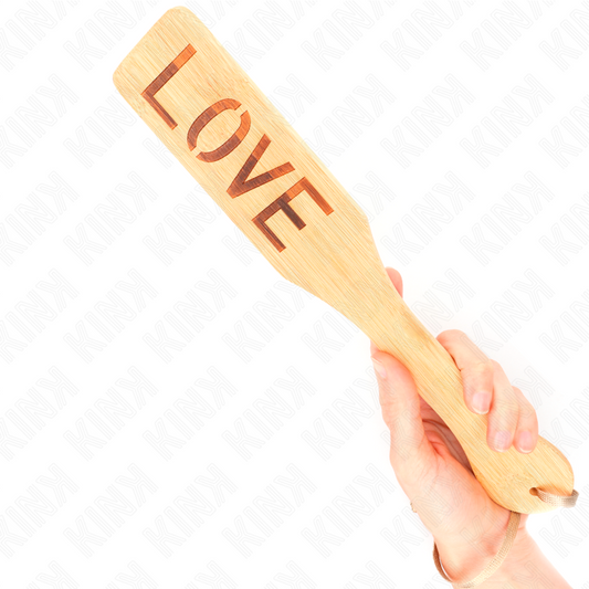 KINK IMPACT & TOUCH Palette Bambou Mot Amour 32 X 5,5 Cm - Aura Intime