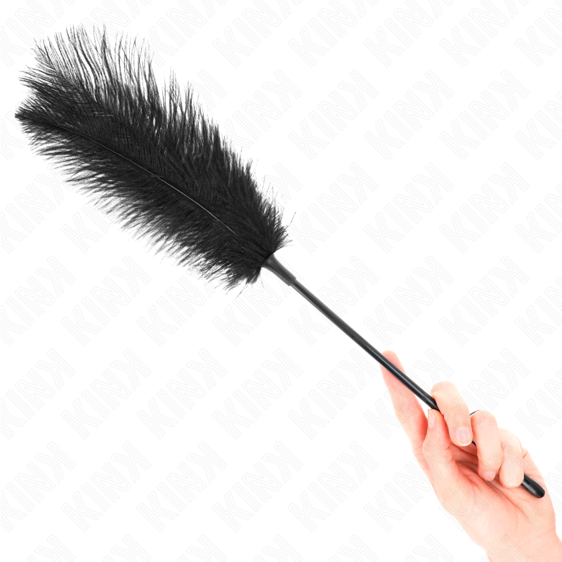 KINK IMPACT & TOUCH Plumes D'Autruche Tickle 19 Cm - Aura Intime