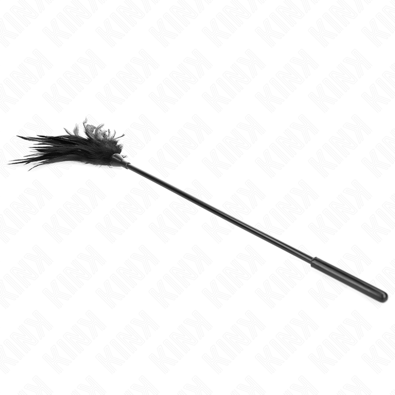 KINK IMPACT & TOUCH Plusieurs Plumes Chatouilles Noires 45 Cm — vue alternative