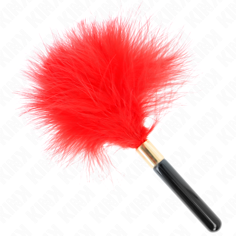 KINK IMPACT & TOUCH Plumes Chacoules Métal Rouge Or 18 Cm — vue détaillée