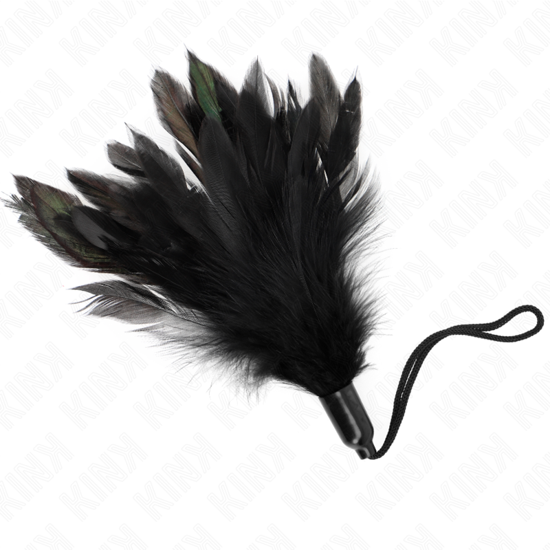 KINK IMPACT & TOUCH Plumes Chacouillées Manche Corde Base Plastique 15 Cm — vue détaillée