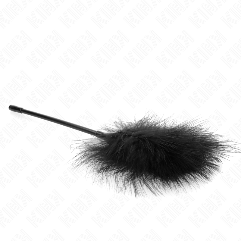 KINK IMPACT & TOUCH Plumes Tickle Noires Utilisées Kit Bondage 27 Cm — vue alternative