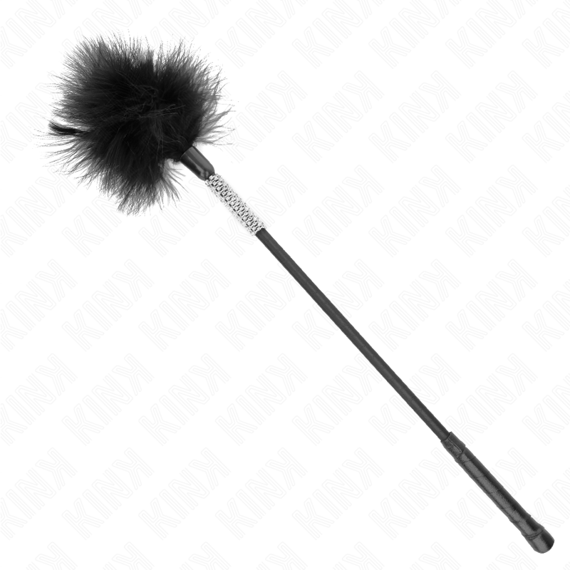 KINK IMPACT & TOUCH Plumes Chacouilles Manche Strass 50 Cm — vue détaillée