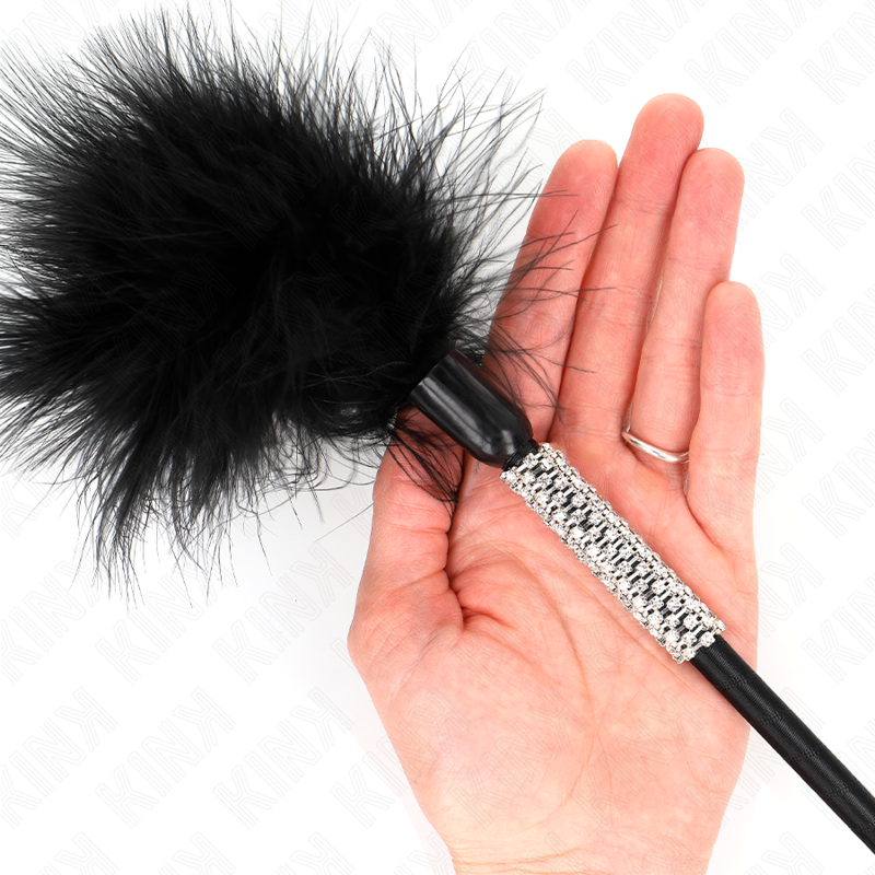 KINK IMPACT & TOUCH Plumes Chacouilles Manche Strass 50 Cm — vue alternative