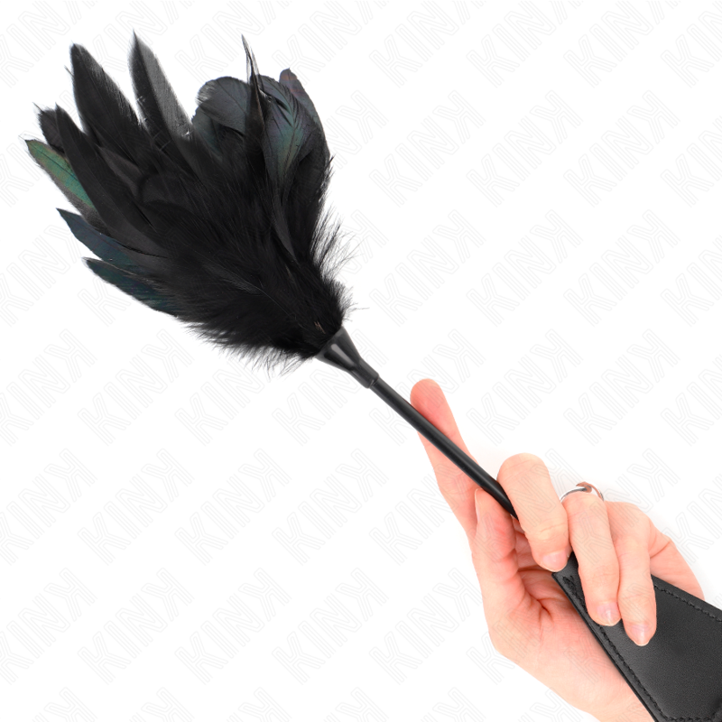 KINK IMPACT & TOUCH Plumes Chacouillées À Volant 48 Cm - Aura Intime