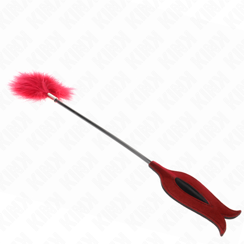 KINK IMPACT & TOUCH Plumes Chacouilles Palette Forme Rose 8 Cm — vue arrière