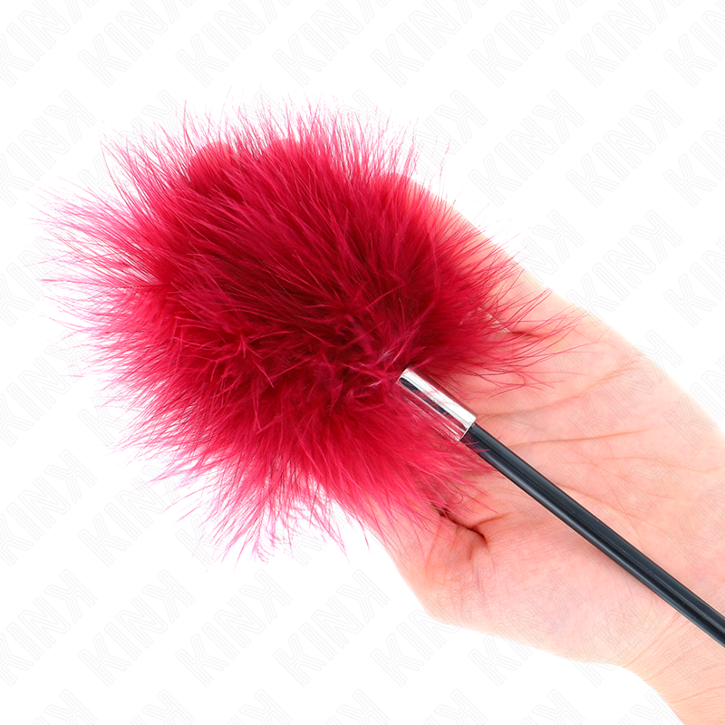 KINK IMPACT & TOUCH Plumes Chacouilles Palette Forme Rose 8 Cm — vue alternative