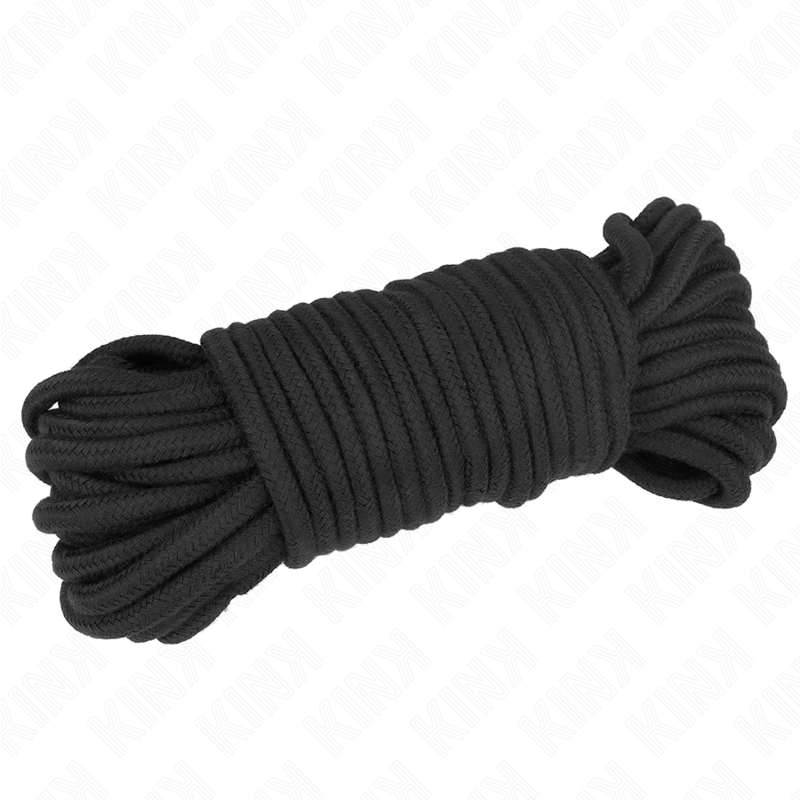 KINK ROPE ARTS Corde Coton 20 Mètres Noir — vue détaillée