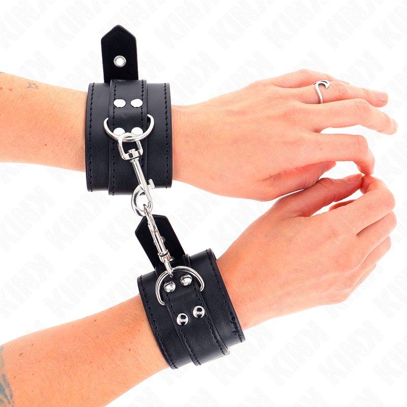 KINK WRIST RESTRAINT Appui-Poignets Clous 35 X 6 Cm - Aura Intime