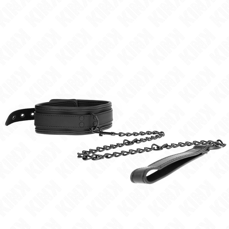 KINK COLLAR & GAG Collier Bondage Néoprène Modèle 1 Ceinture 78 Cm Réglable... — vue alternative