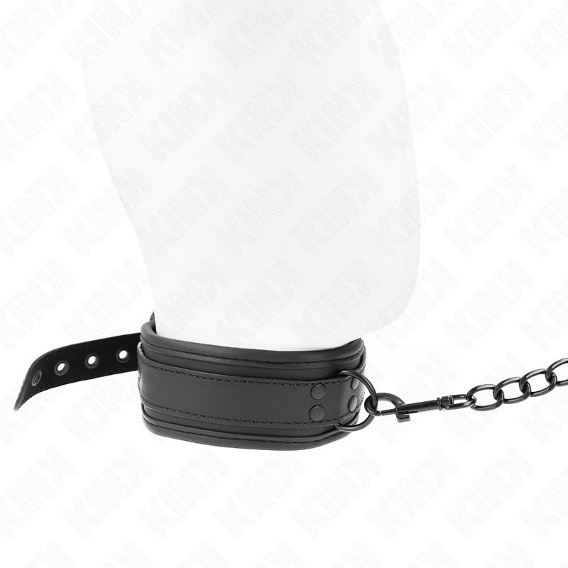 KINK COLLAR & GAG Collier Bondage Néoprène Modèle 1 Ceinture 78 Cm Réglable... — vue arrière