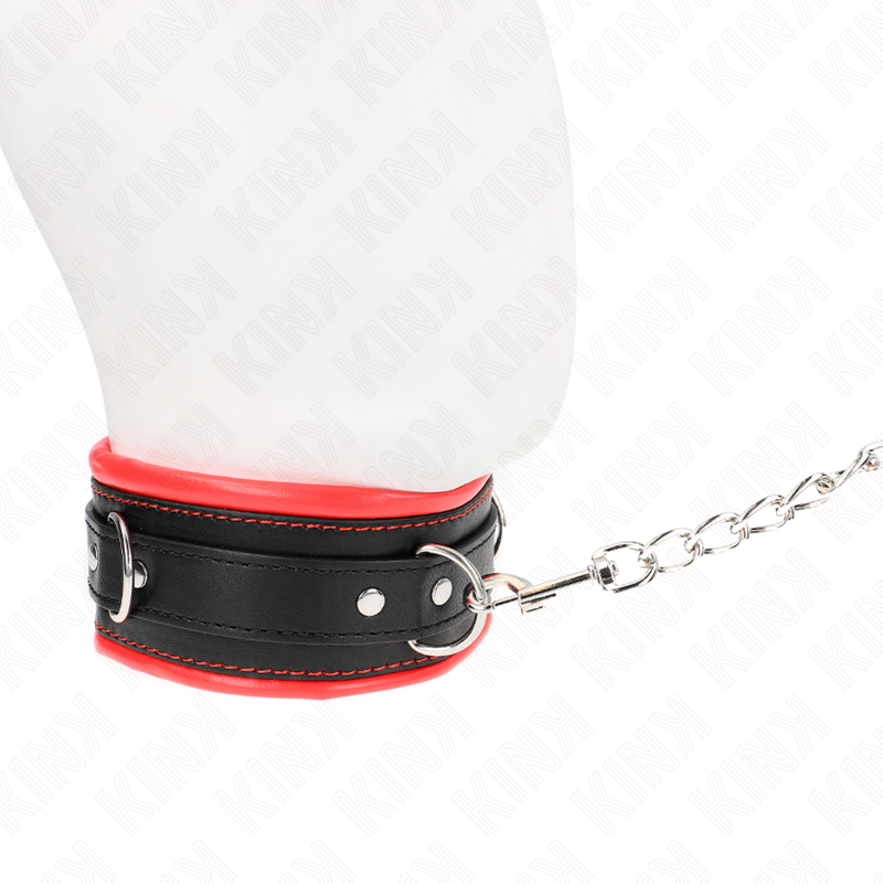 KINK COLLAR & GAG Collier Lourd Ceinture 65 Cm Modèle 3 Réglable 36,5-50 Cm — vue arrière