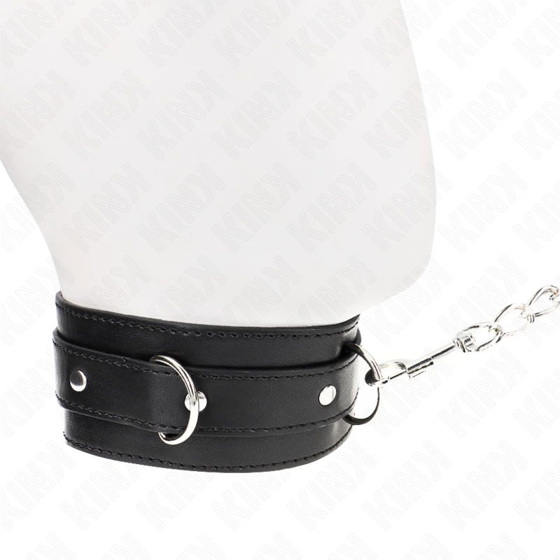 KINK COLLAR & GAG Collier Ceinture 65 Cm Sangle Noir 54 X 4,5 Cm — vue alternative